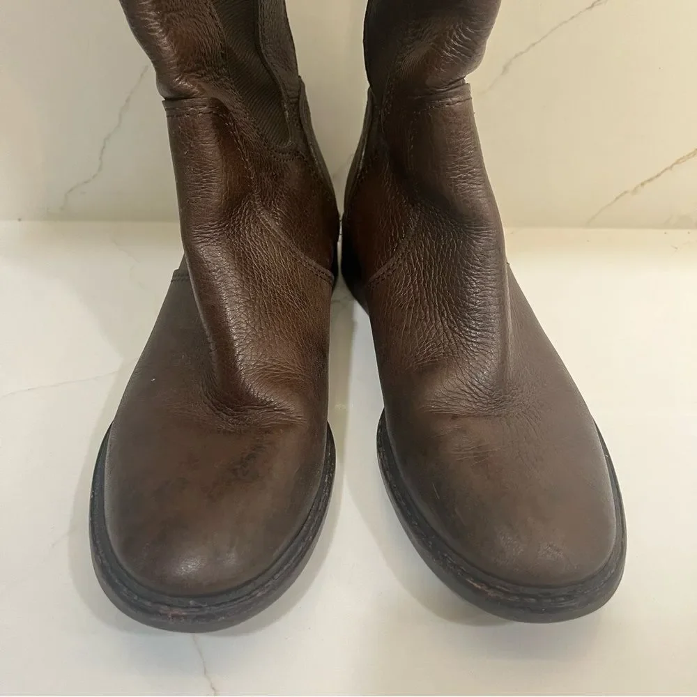 Tory Burch Tall Brown Riding Boots
